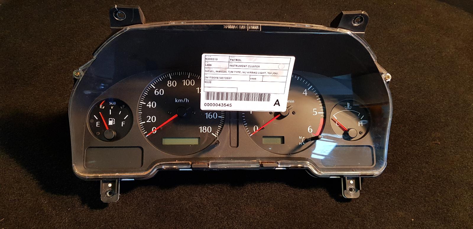 View Auto part Instrument Cluster Nissan Patrol 1998