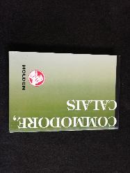 View Auto part Owners Handbook Holden Commodore 2002