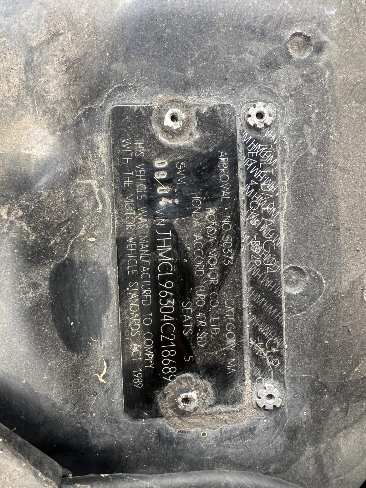 2004 Honda Accord A/C Condenser View Auto part A/C Condenser Honda Accord 2004