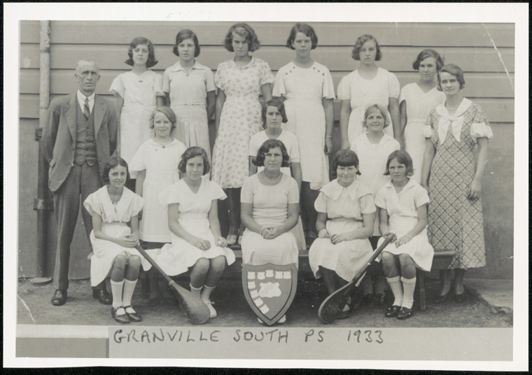 Granville South Public School [vigoro team] NSW State Archives