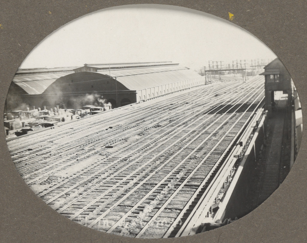 Photograph album of Eveleigh Workshops during the 1917 railway strike - Railway Sheds Eveleigh Photograph album of Eveleigh Workshops during the 1917 railway strike - Railway Sheds Eveleigh