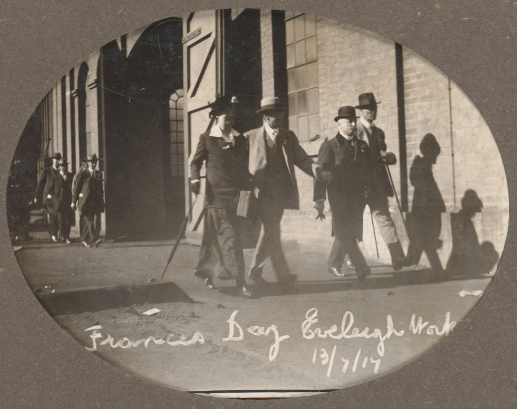 Photograph album of Eveleigh Workshops during the 1917 railway strike - Frances Day - Eveleigh Workshops Photograph album of Eveleigh Workshops during the 1917 railway strike - Frances Day - Eveleigh Workshops