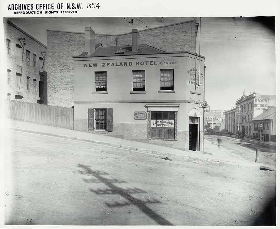 New Zealand Hotel, 32 Sussex St, Sydney (NSW) NSW State Archives New Zealand Hotel, 32 Sussex St, Sydney (NSW) NSW State Archives