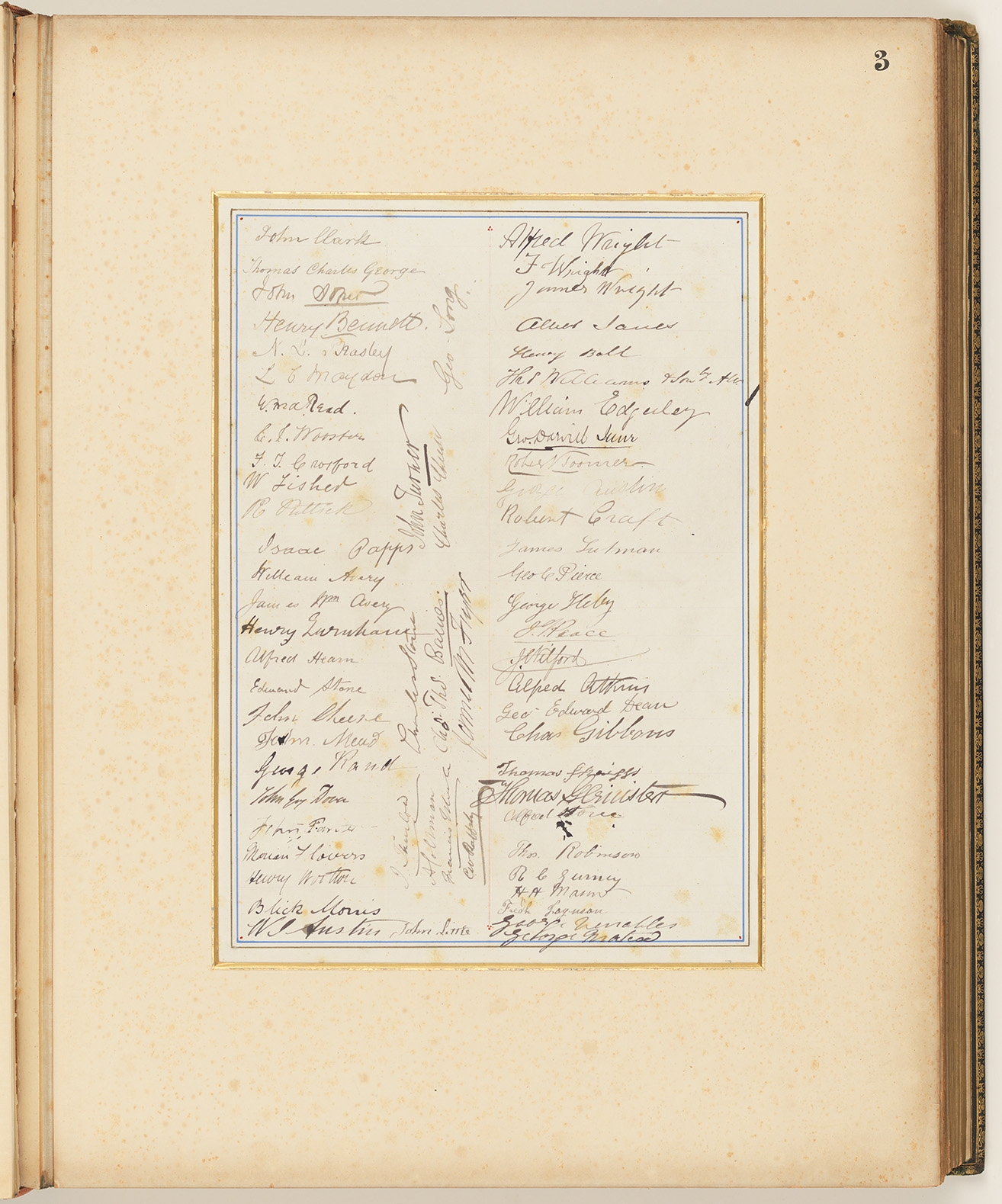 03 Addresses Presented to Lord Carrington Governor of New South Wales No. 4, page 3 signature panel 03 Addresses Presented to Lord Carrington Governor of New South Wales No. 4, page 3 signature panel