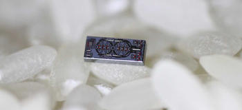 Miniature gyroscope springwise