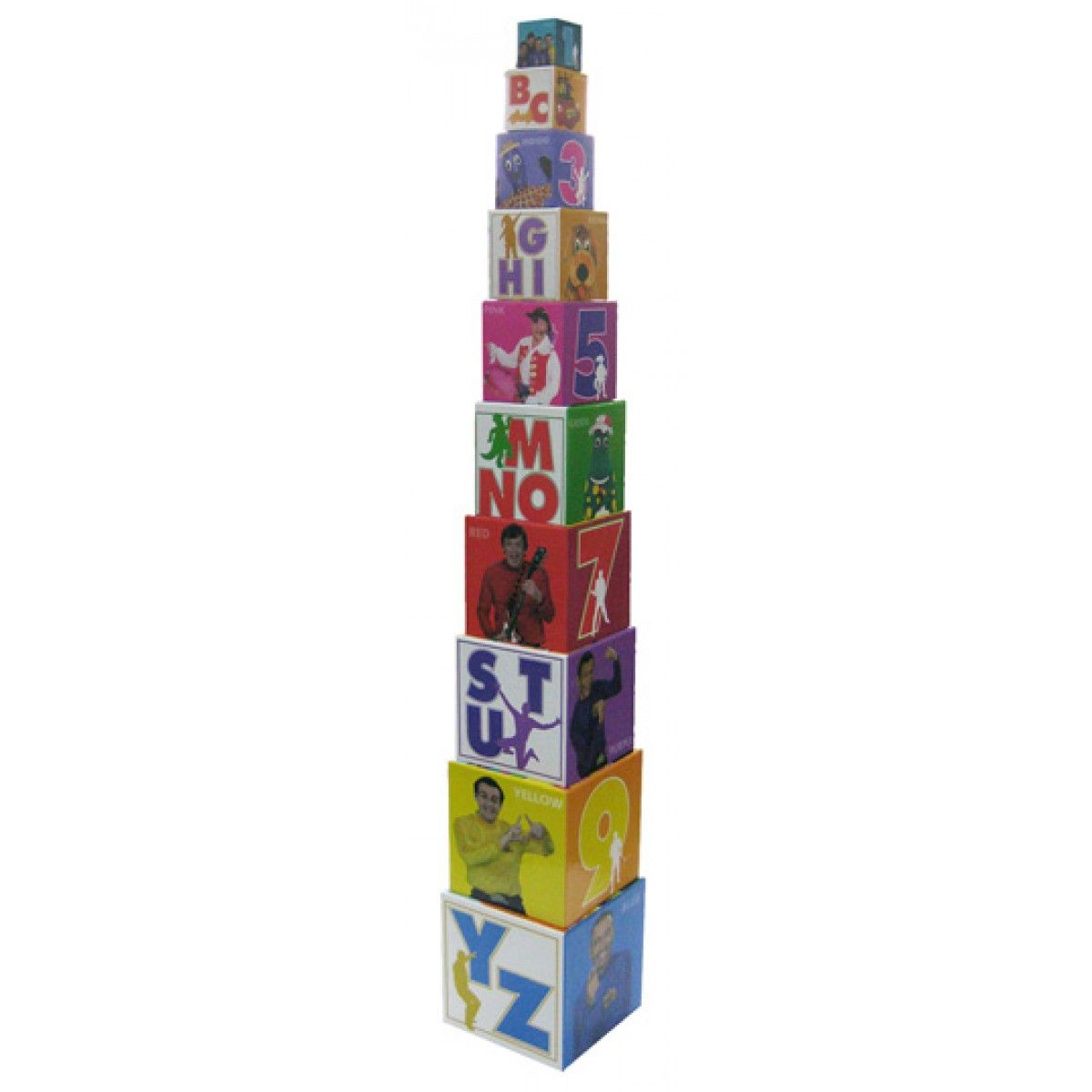 WIGGLES STACKABLE BUILDING BLOCKS TTN Baby Warehouse