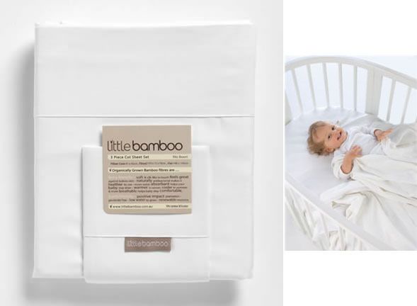 little bamboo 3 pc round cot sheet set fits stokke leander ttn round sheet set