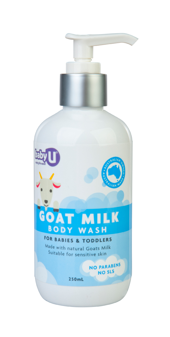 Baby U Goat Milk Body Wash 250ml TTN Baby Warehouse