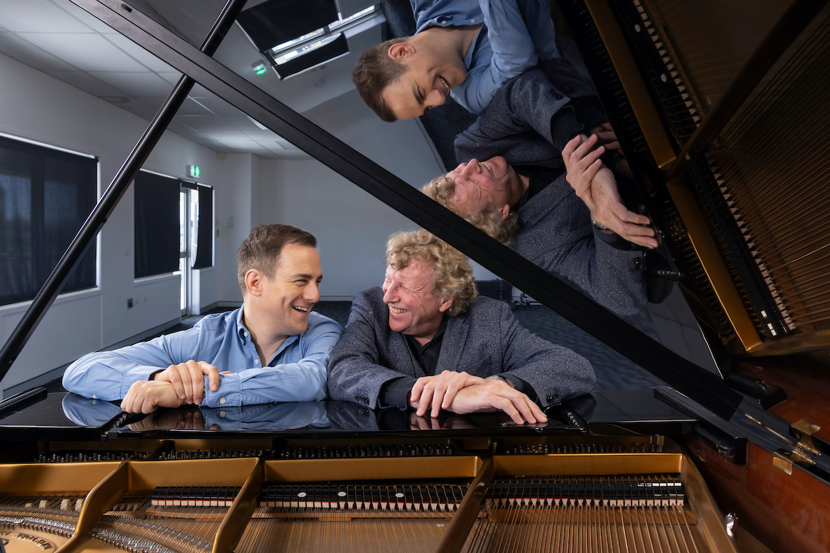 Jack Liebeck and Piers Lane performing "A Tale of Two," AFCM 2026