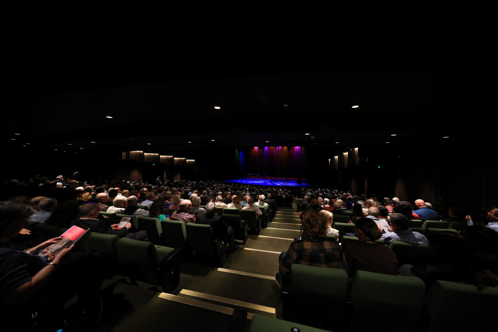 Inside the theatre at CPAC, home of AFCM
