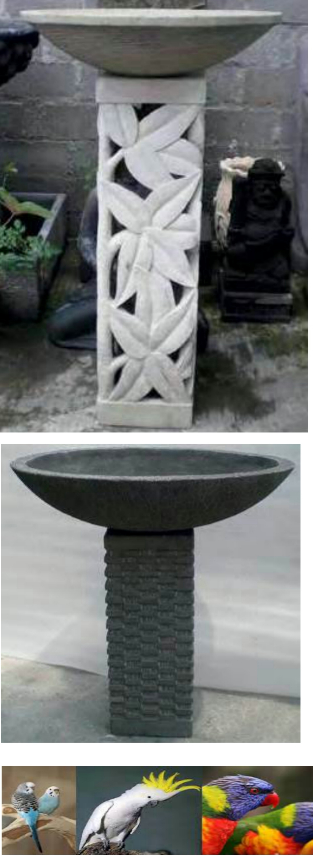 Bird Baths Bedrock Landscape Centre Townsville