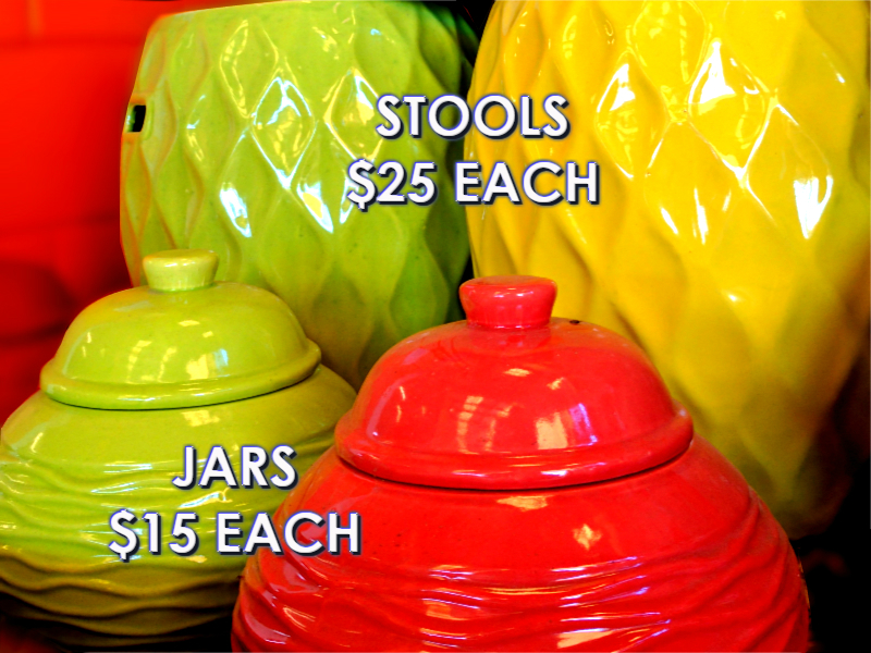 Jars & Stools