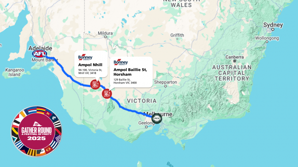 Road Tripping to Gather Round? Meet Us Halfway