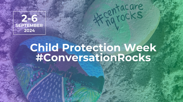 Child Protection Rocks - Centacare NQ Rock Garden