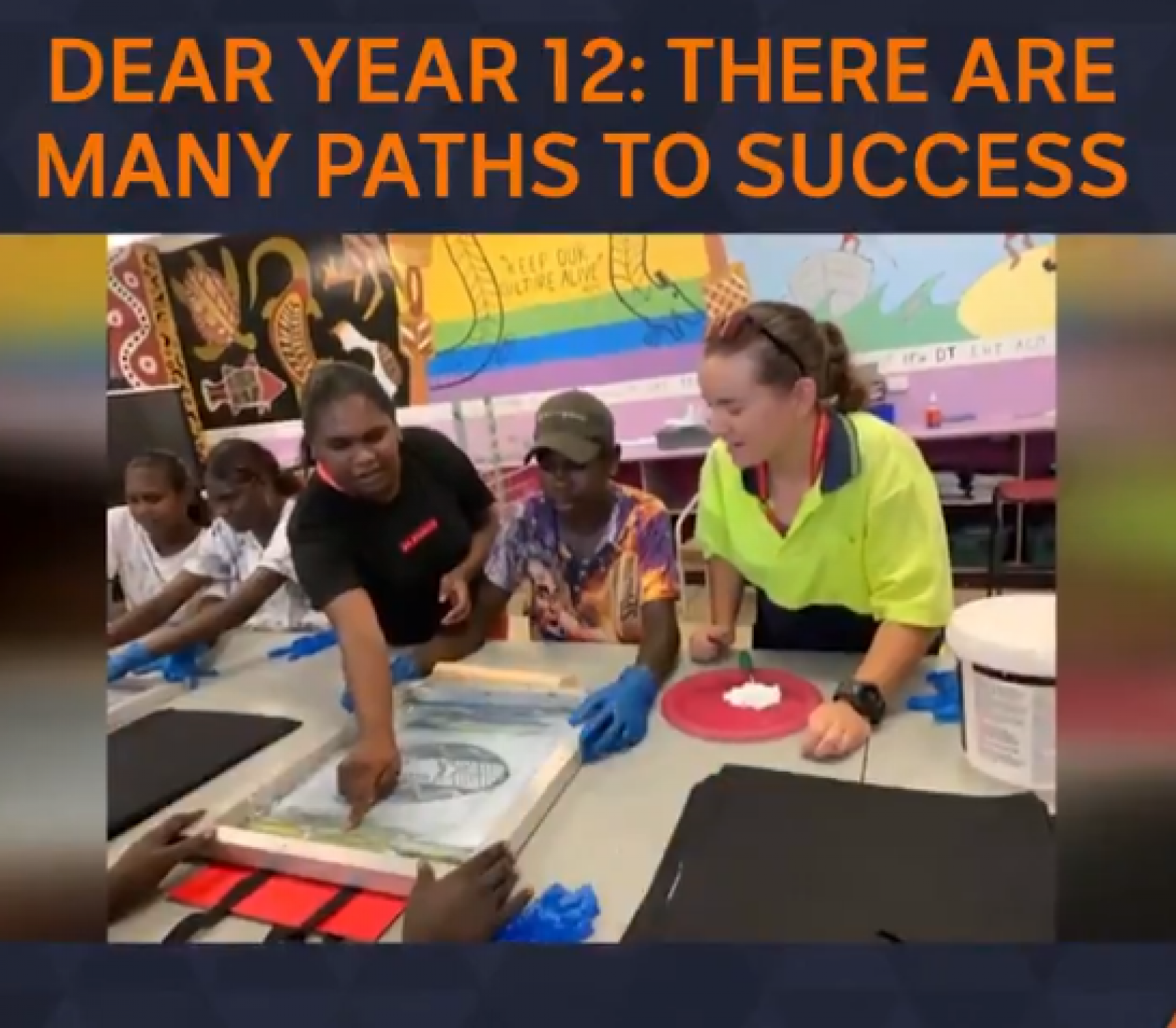 Georgia's path to becoming an art teacher - ABC The Drum