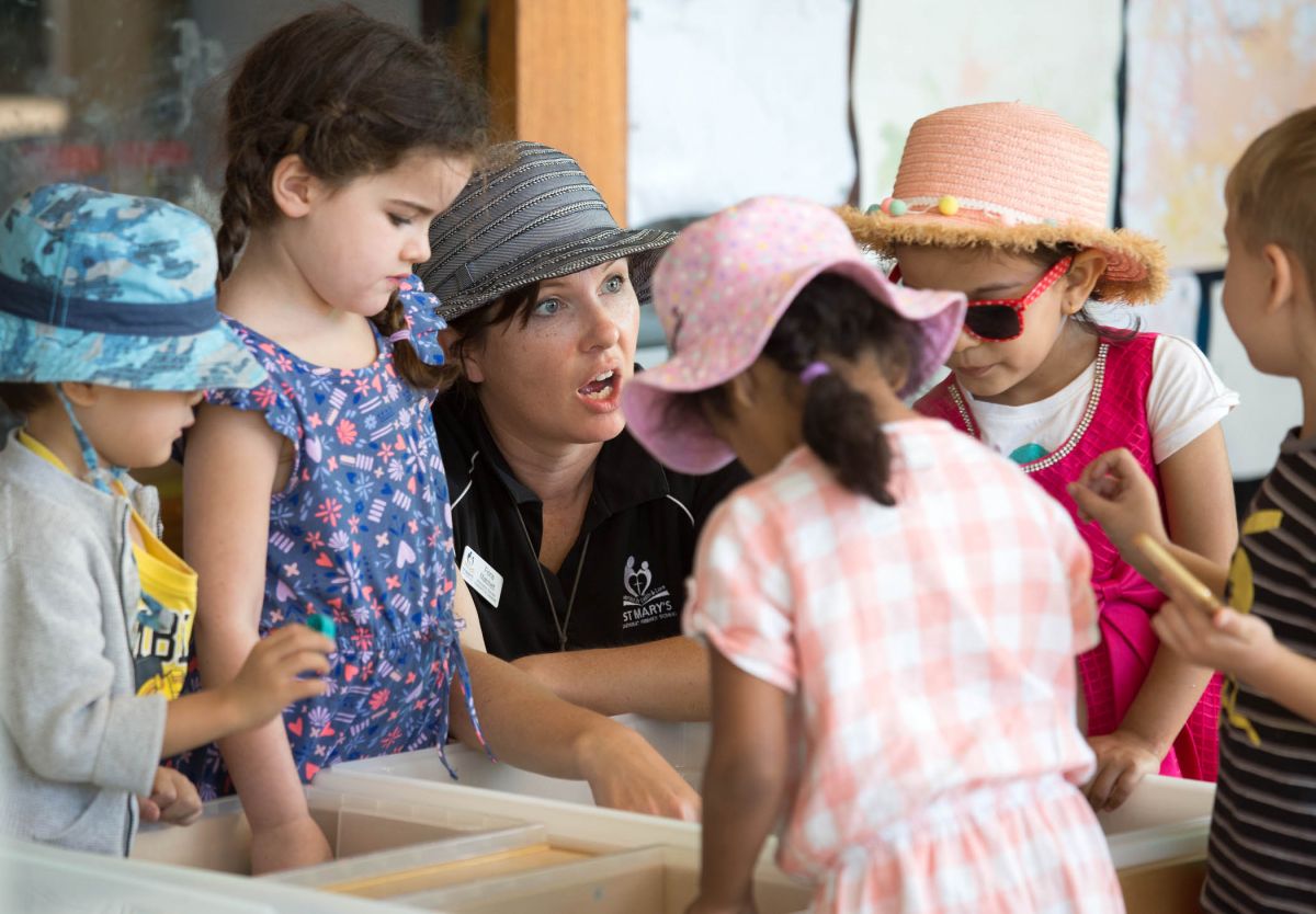 St Mary's Preschool Scientists win top award