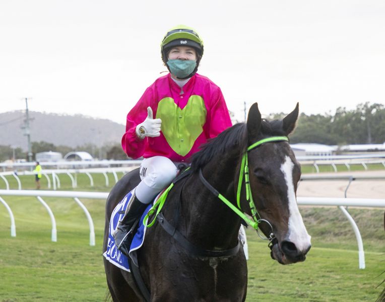 Lacey too Pacey with Dazzling Double