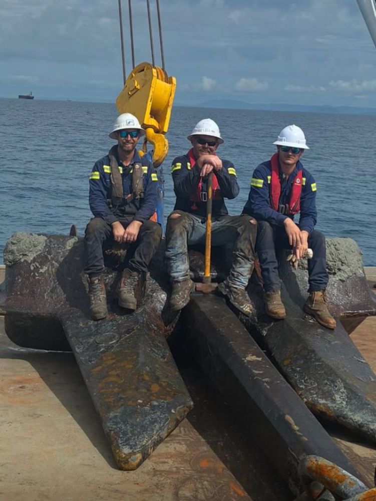 Ships Anchor Recovery 