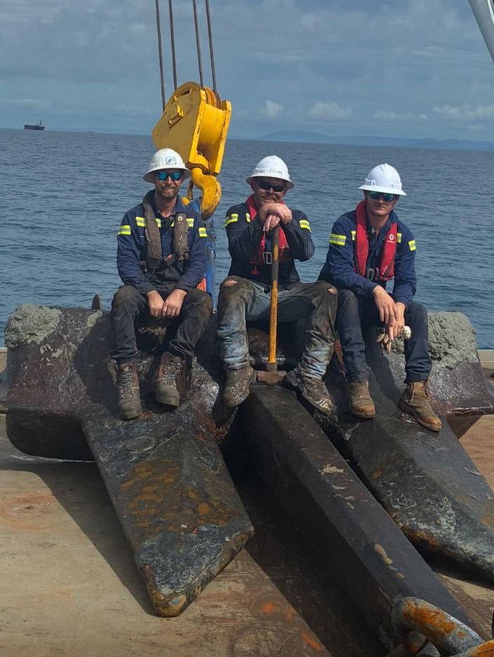 Ships Anchor Recovery 