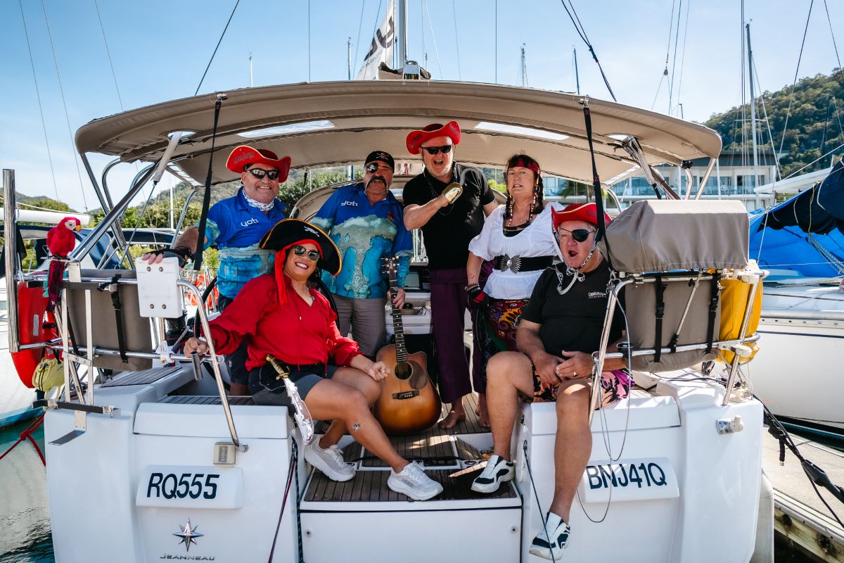 Dress up is part of the fun - as the pirates on La Quinta - Revolution Productions Dress up is part of the fun - as the pirates on La Quinta - Revolution Productions