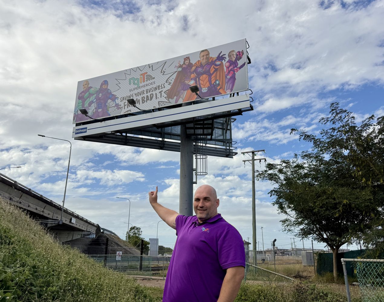 You might know him as your IT guy… but he’s also the superhero behind our latest campaign