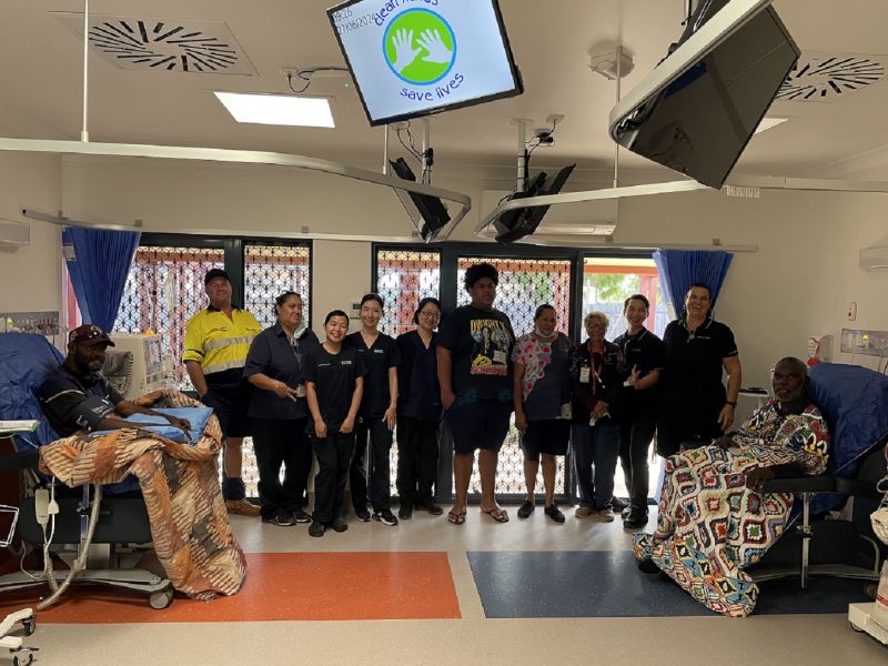 Mornington Island Hospital’s new renal unit officially opens. North