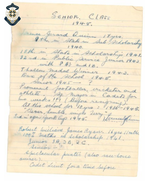 A Message Across Time: 1945 Time Capsule Discovered at St Mary’s College