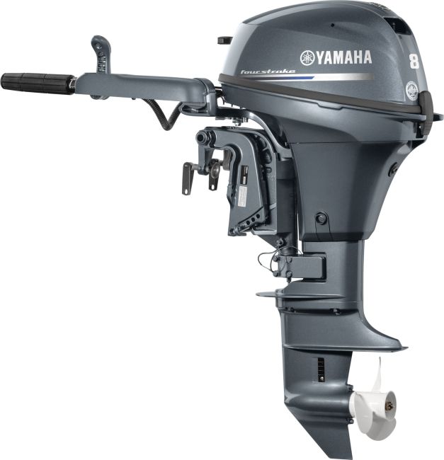  F8SMHB Yamaha 4 Stroke 8hp Short Shaft Portable Outboard For Sale Image