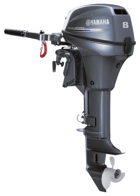 F8LMHB Yamaha 4 Stroke 8hp Long Shaft Portable Outboard For Sale Image