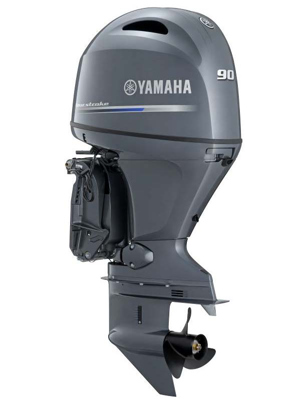 F90LB Yamaha 4 Stroke 90hp Long Shaft EFI Outboard For Sale Image