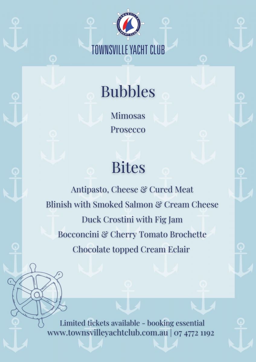 TYC Bottomless Brunch Menu