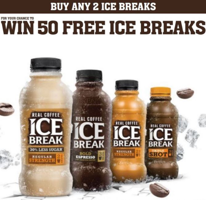 WIN- 50 FREE ICE BREAKS!