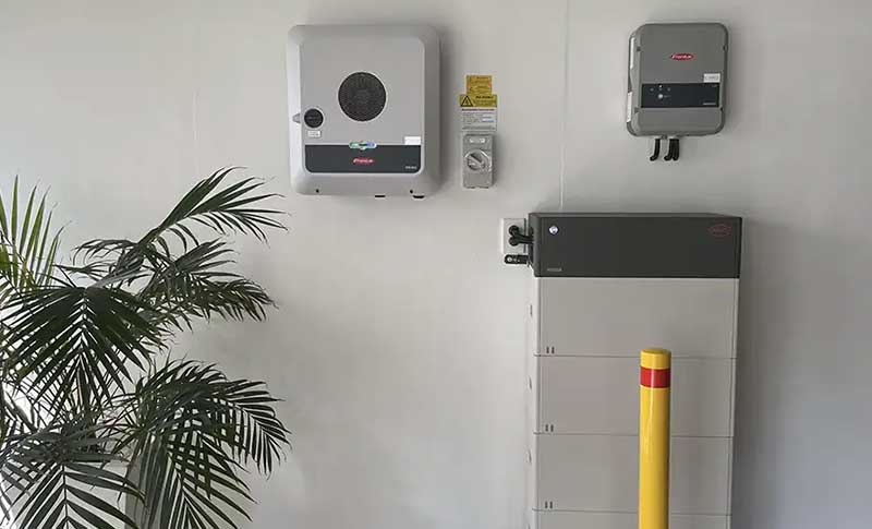 Fronius inverter with a BYD Battery stack