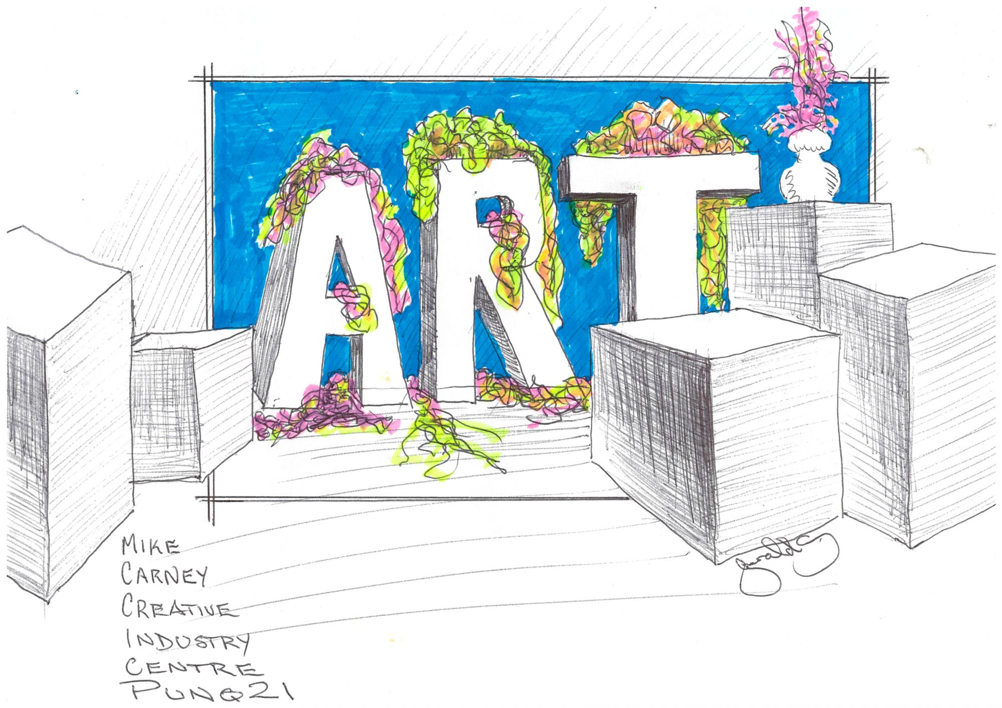 Street View: Mike Carney Creative Industries Centre