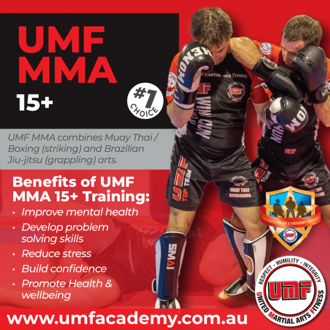 UMF Mixed Martial Arts 15+ (MMA)
