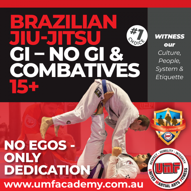 Brazilian Jiu Jitsu Combatives (15+)