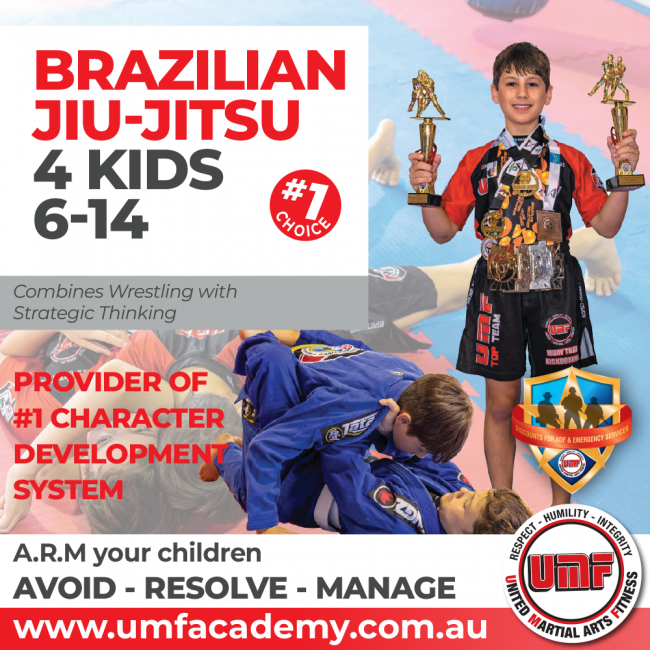 Kids Brazilian Jiu Jitsu Combatives