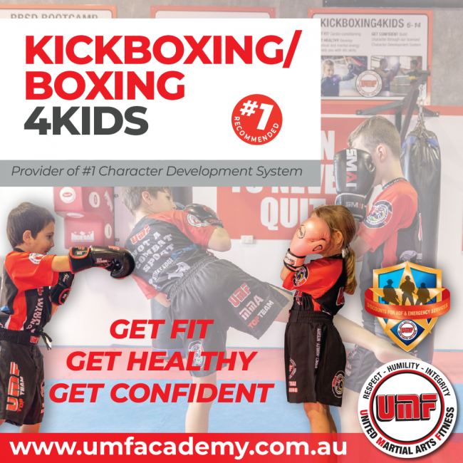 Kickboxing 4 Kids (6-14years)