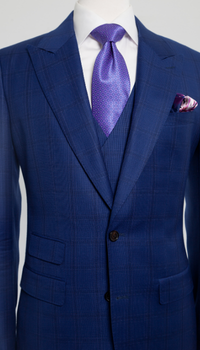 Tailored Blue Suit