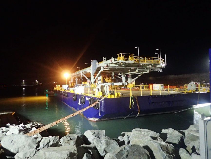 Hay Point Stacker Pacific Marine Group | Hay Point Stacker Reclaimers Transport and Roll Off