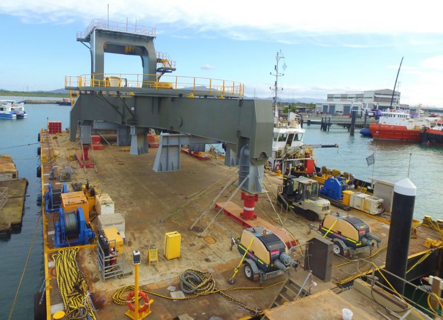 Pacific Marine Group | Abbot Point Stacker Reclaimer Delivery