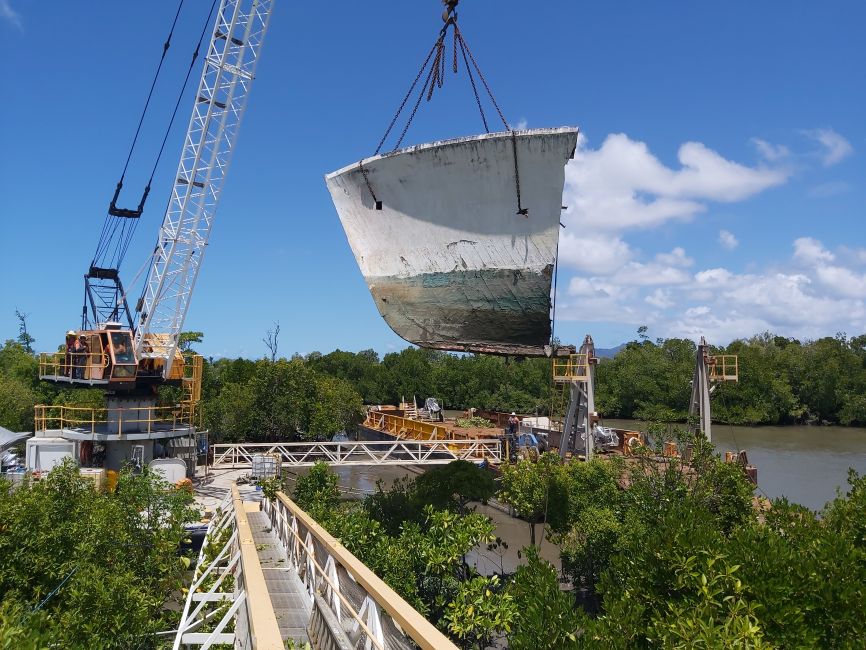 Pacific Marine Group Hinchinbrook Wreck Removal
