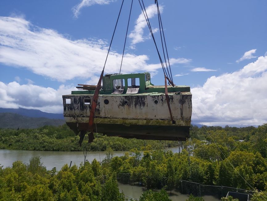 Pacific Marine Group Hinchinbrook Wreck Removal