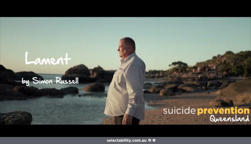 Suicide Prevention Queensland â€“ Lament, by Simon Russell 