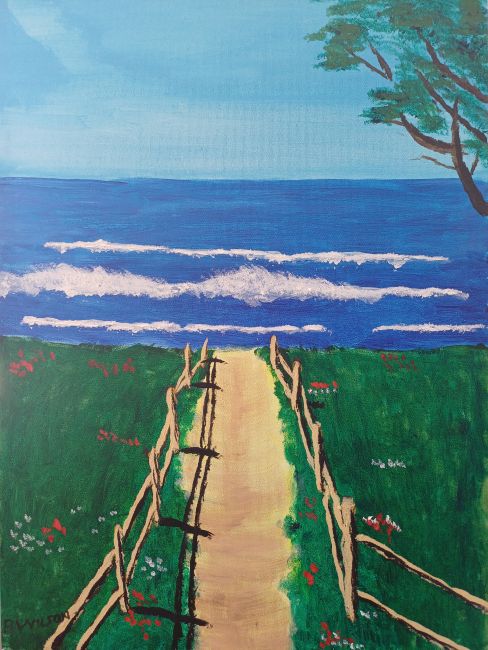 Pathway to the beach Image