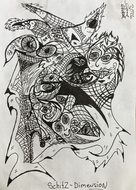 Seeing faces phenomenon Image