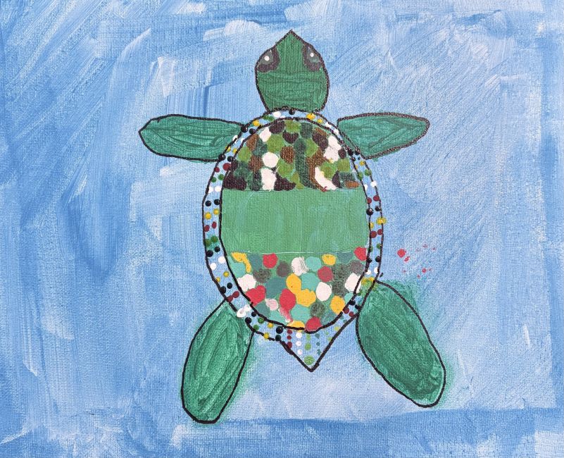 The turtles journey Image
