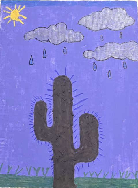 A glimmer of rain Image
