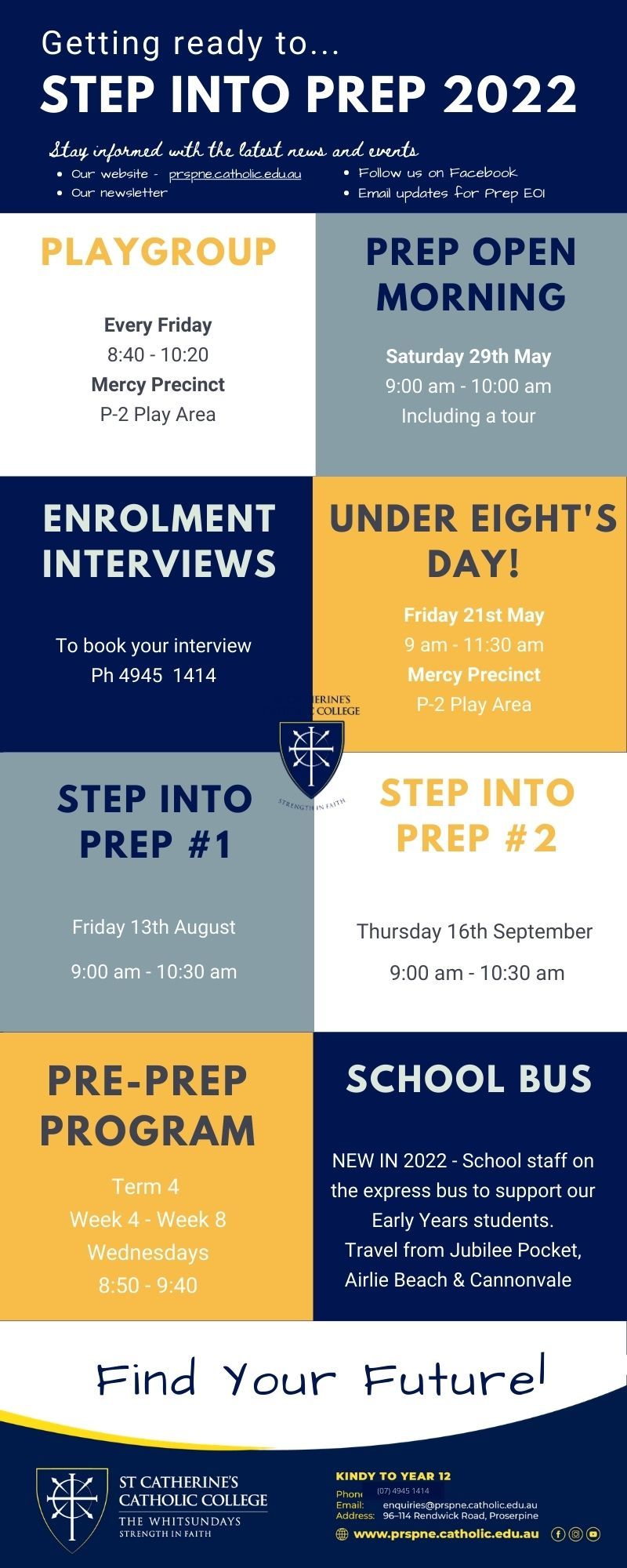 St Catherine's Catholic College | Prep 2021