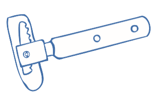 anti-luce fastener